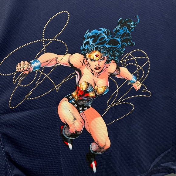 NUYU Collection Wonder Woman 75 Jersey Dress Size Women's Small New with Tags - - Picture 9 of 10